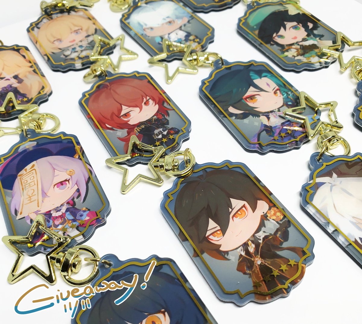 cwilocky's tweet photo. ⭐RT to Enter⭐

⭐⭐11/11 update Giveaway! ⭐⭐
One winner will get 3 keychains of their choice! Ends on 11/13 will announce the winner on 11/14

Follows aren't required but appreciated!

https://t.co/PwzdDAgdik

#GenshinImpact https://t.co/eDsjm5lLrh