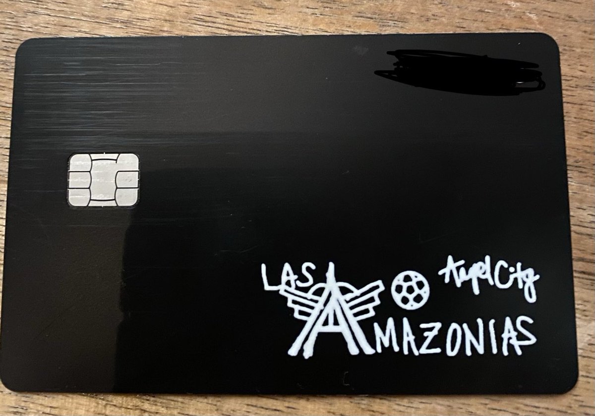Las_Amazonias's tweet photo. Get you members likes ours 😉! Customer designed card...🔥#CashApp #lasamazonias #angelcityfc #NWSL https://t.co/CJPjASjUpL