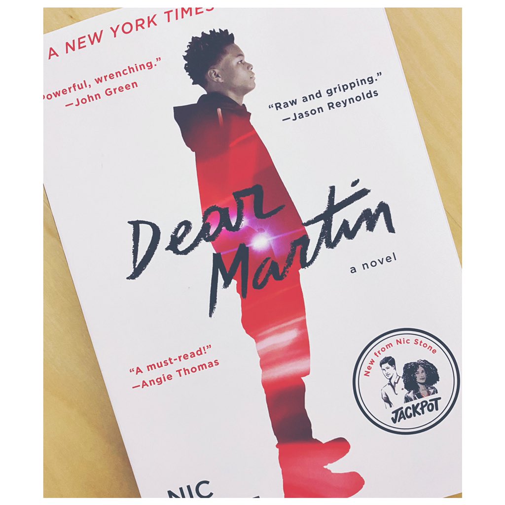 S_Berger2's tweet photo. Excited to begin studying #DearMartin by @getnicced with my grade 9 students! We’ll be reflecting on our prior knowledge of the #BLM movement before completing some pre-reading research. #CulturallyRelevantTexts ♥️ #CRAL 📚✨ https://t.co/q760WUwoLU