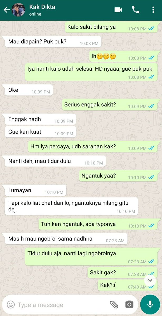 Kejeffreyan's tweet photo. Sakit gak kak? https://t.co/aok4fhOfAw