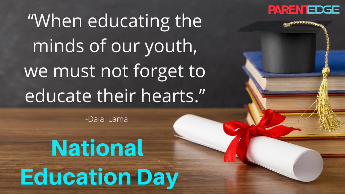 #EducationDay #NationalEducationDay2020 #MaulanaAbulKalamAzad #Education #Development #Skills #ParentEdge #Parenting