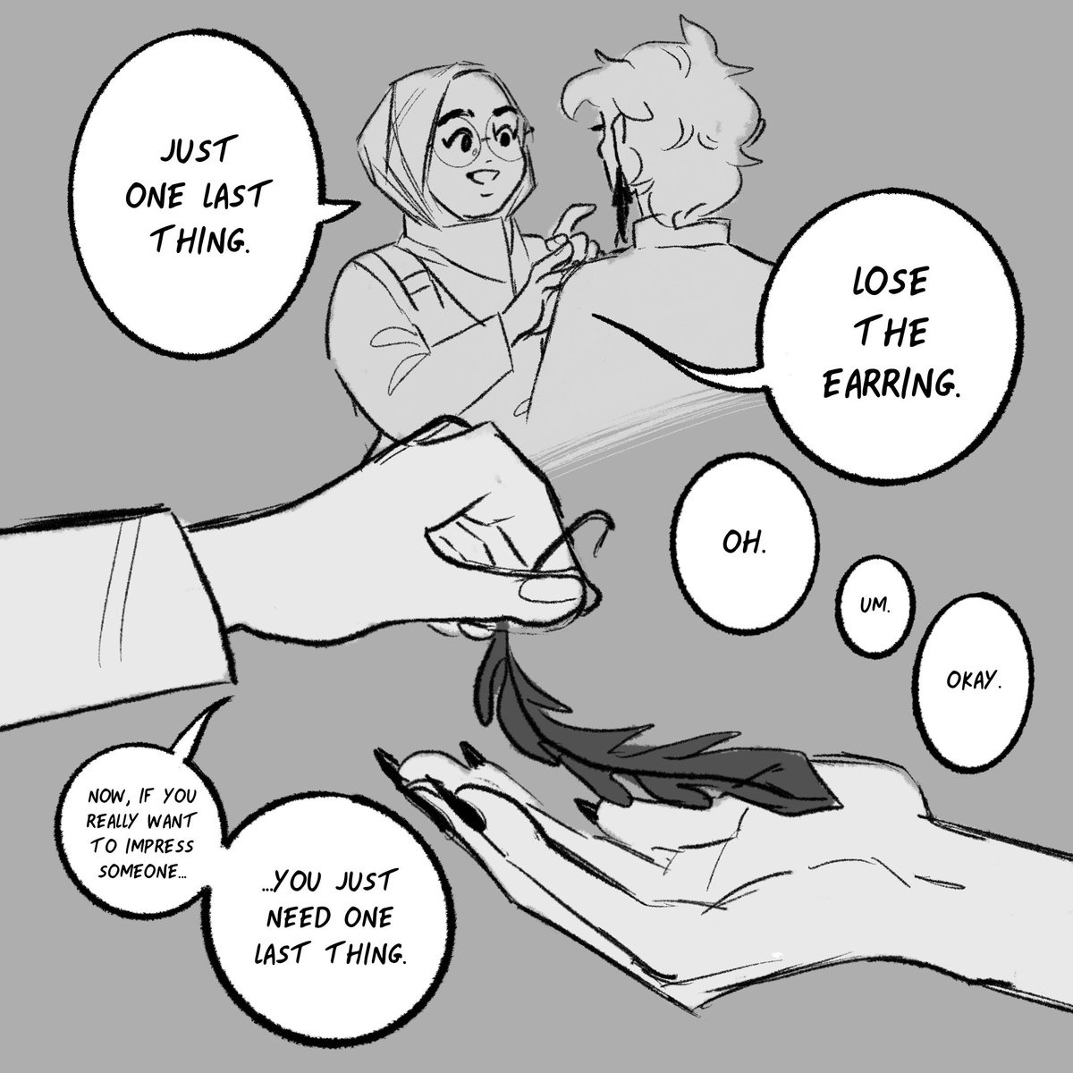 discount demon au ?? like danny and sandy, right? ? 