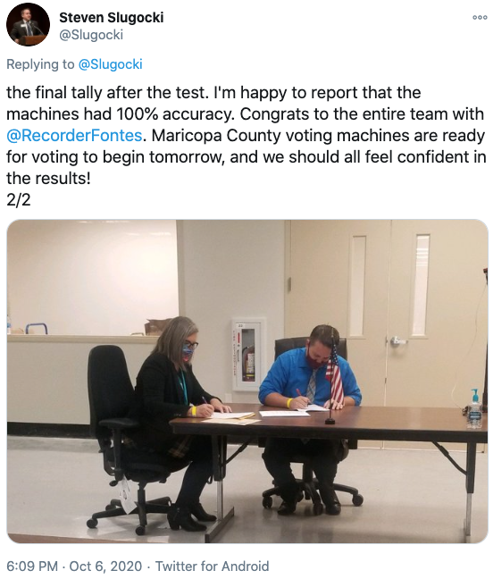 brahmresnik's tweet photo. JUST IN #12News has learned that Maricopa County Republican Party chair Rae Chornenky has stepped down, apparently after GOP lawmaker learned that county party rep didn't attend pre-election accuracy check of election equipment last month. Maricopa Dem chair posted tweet that day https://t.co/FR8exqIJnp