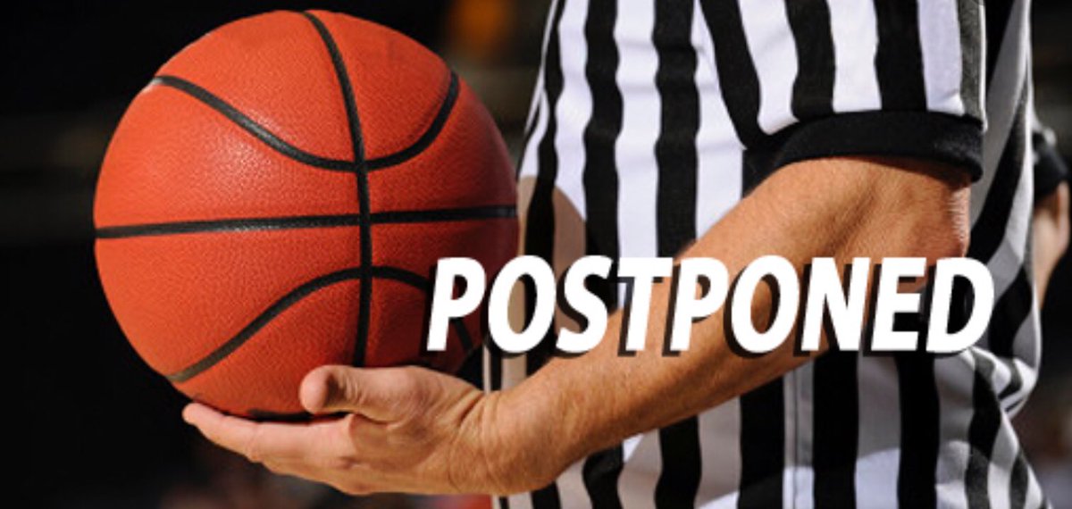 SchoolHampton's tweet photo. The Hampton High School Basketball games scheduled for November 16, 17, &amp; 19 have been postponed. Revised game dates will be posted at a later time. https://t.co/o3cLjgZ7Qy