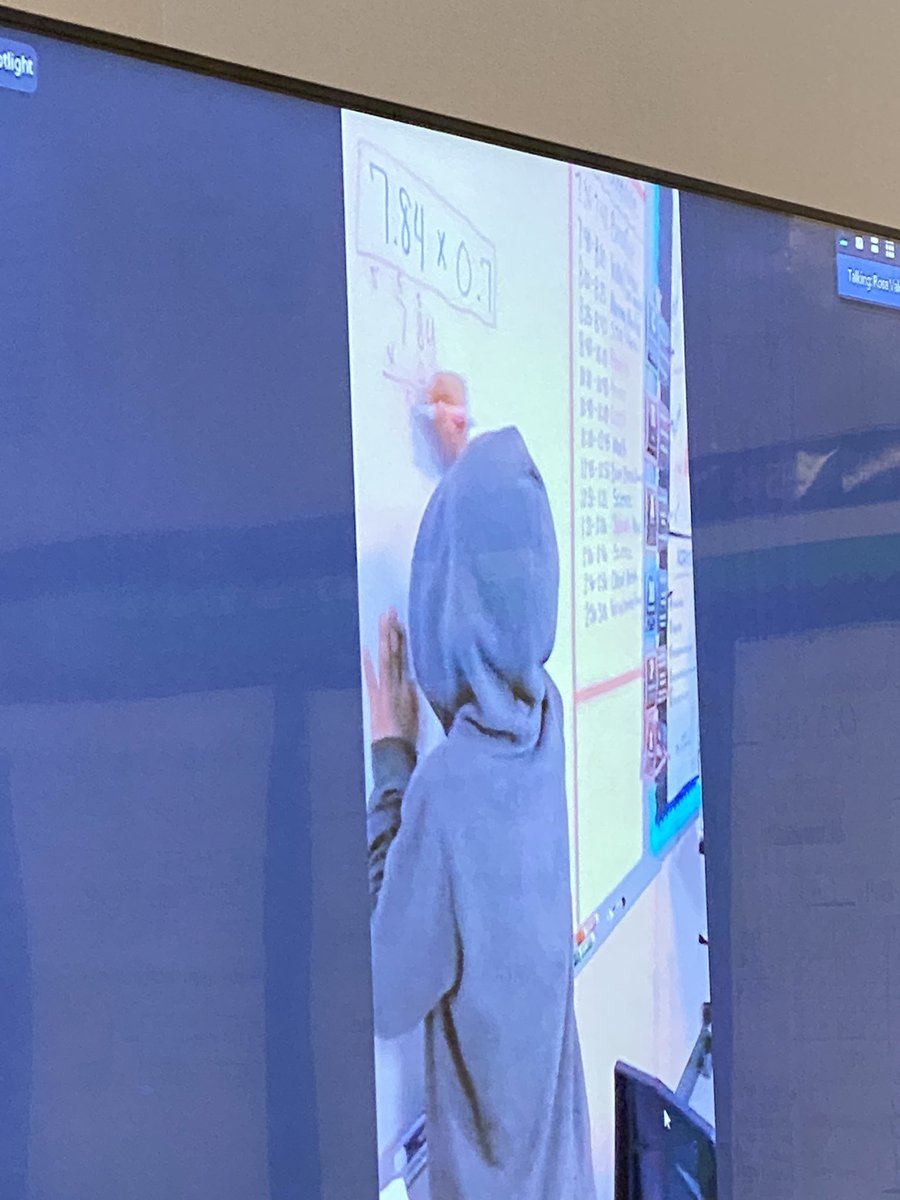 When my students say they want to teach, I give them the floor (or zoom).  Proud of these mathematicians! 
<a href="/BEMustangPride/">Dr. Gilma Sanchez</a>