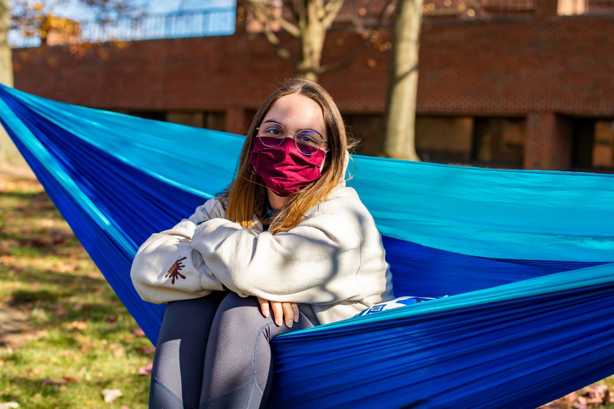 BallState's tweet photo. "I work in the [theatre program] Box Office and we’ve had shows over @zoom_us  that have been both in the Arts and Communication building, set up in different rooms, and at their [actors'] homes as well..." -- Maya Carleton, a senior Theatre Major. #CardinalConnect https://t.co/NkMkYodJK2
