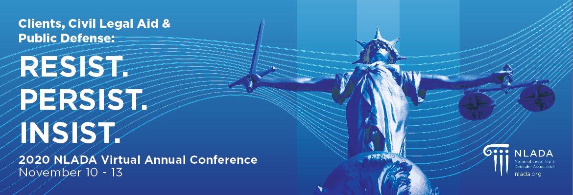 FinesandFeesJC's tweet photo. Join us at #NLADA2020 on Thursday at 12pm (ET): https://t.co/ckhO9r4j2N
We're leading a workshop on hot fines & fees topics: growing momentum to end debt-based driver's license suspensions, successful legislation to abolish fees, Covid-19 policies, police defunding, & much more. https://t.co/1IIL18nbrs