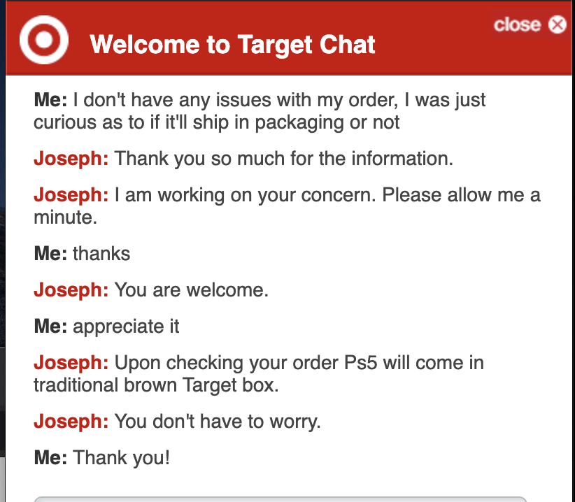 ps5 target
