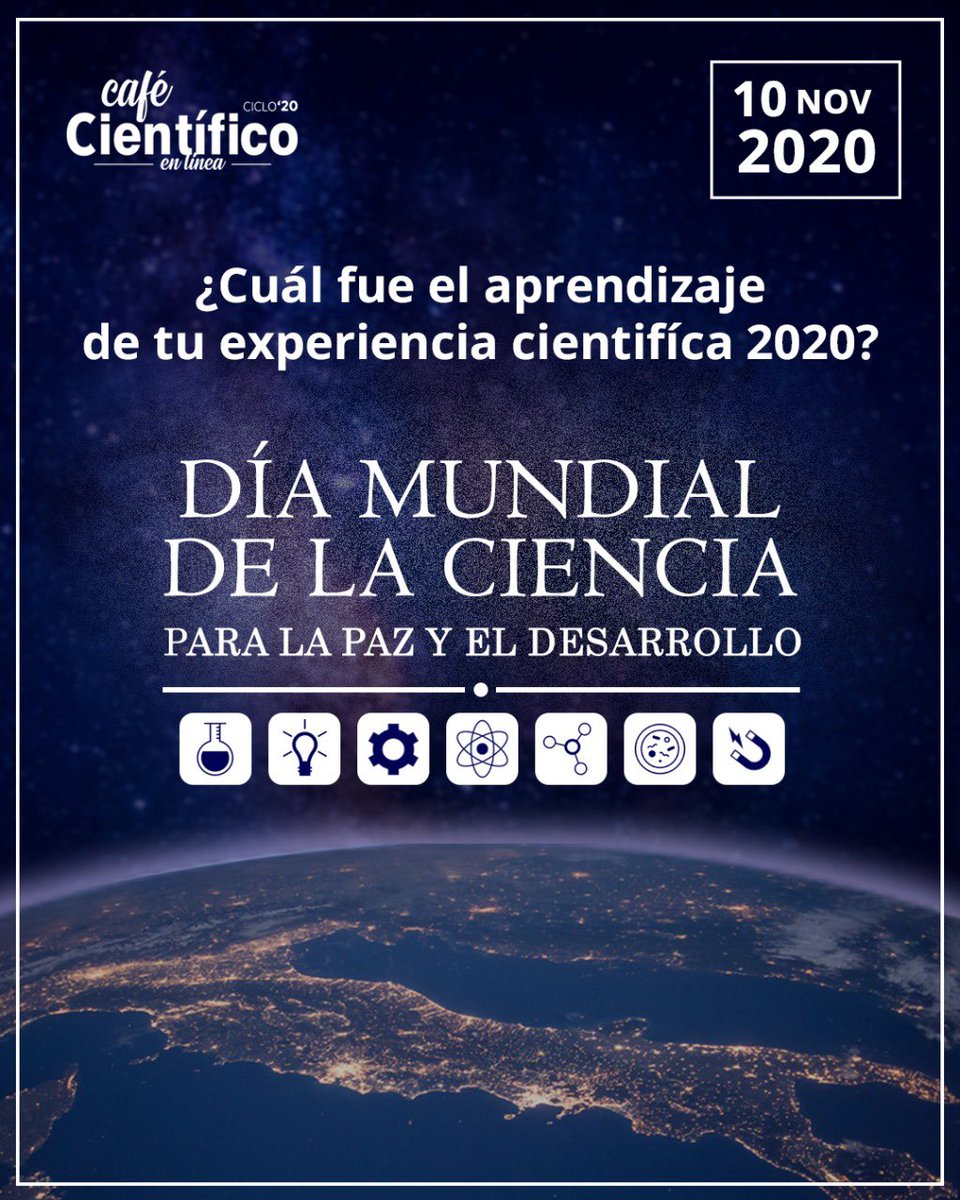 AlexSeguel_'s tweet photo. ¿Cuál fue el aprendizaje de tu experiencia científica 2020? Fue la pregunta que hicimos en el @CafeCi3ntifico de la #UFRO a propósito del #DiaMundialDeLaCiencia de la @UNESCO_es
#ScienceDay #Scienceday2020
En las historias todas las respuestas !
▶️ https://t.co/s9ee9a8nn0 https://t.co/s0CM28jXp3