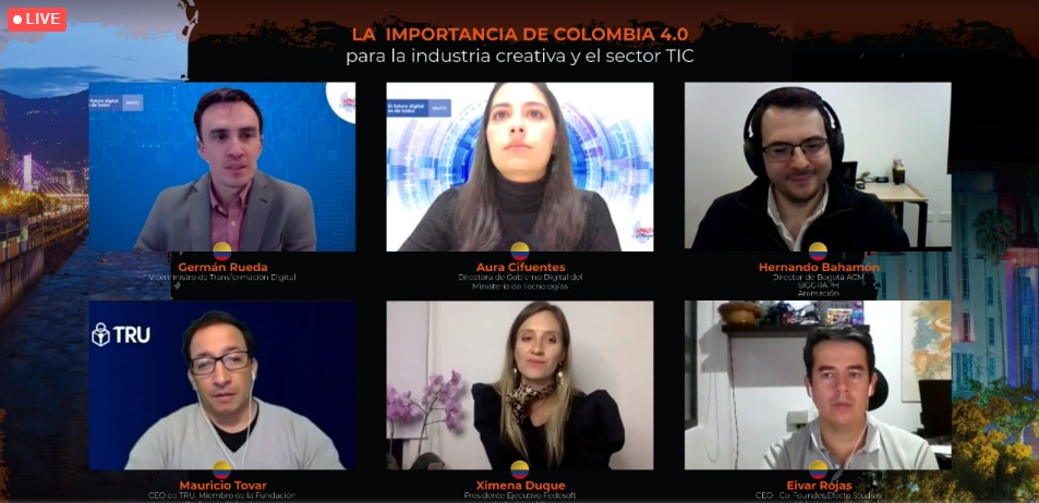 GermanRueda's tweet photo. #Colombia40 Es el evento de contenidos digitales más importante del país, es el lugar en el que año a año la cultura, la educación, los videojuegos, la animación... en general: #LaEconomíaNaranja se encuentra, se actualiza, aprende y hace negocios. #UnaExperienciaDigital https://t.co/3DKKfORGmL