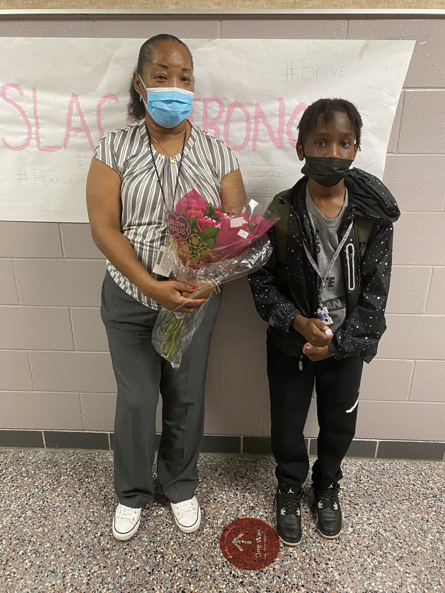 pslackhms's tweet photo. Today was my 2nd day back after 8 weeks. This baby bought me roses. When asked why, he said “Because you came back!”
Love it!!! https://t.co/RaaO6oleM1