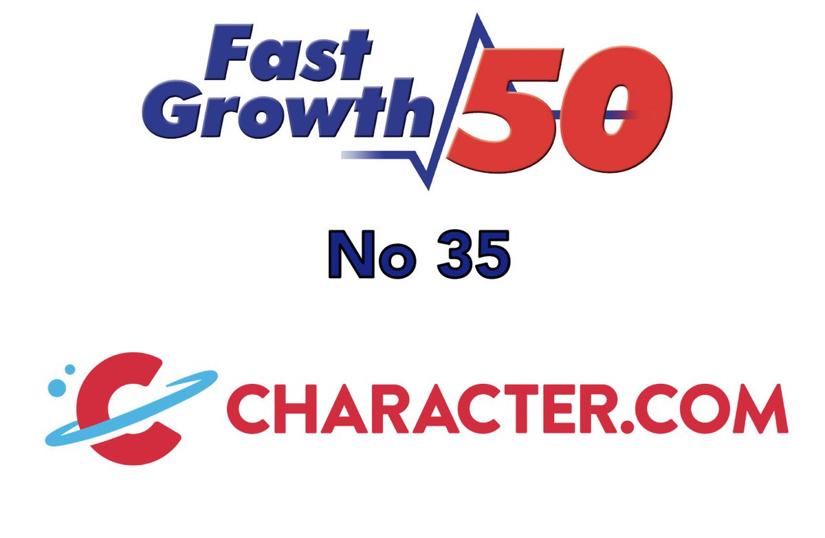 fastgrowth_50's tweet photo. Winner of the overall sustainable growth award (2015,2016,2017, 2018,2019, 2020)🏆🏆🏆🏆🏆🏆 (sponsored by @TownSq) and no 35 on the 2020 @fastgrowth_50 is @characterdotcom 
 
#FG50🏴󠁧󠁢󠁷󠁬󠁳󠁿📈 https://t.co/JE8M3calMf