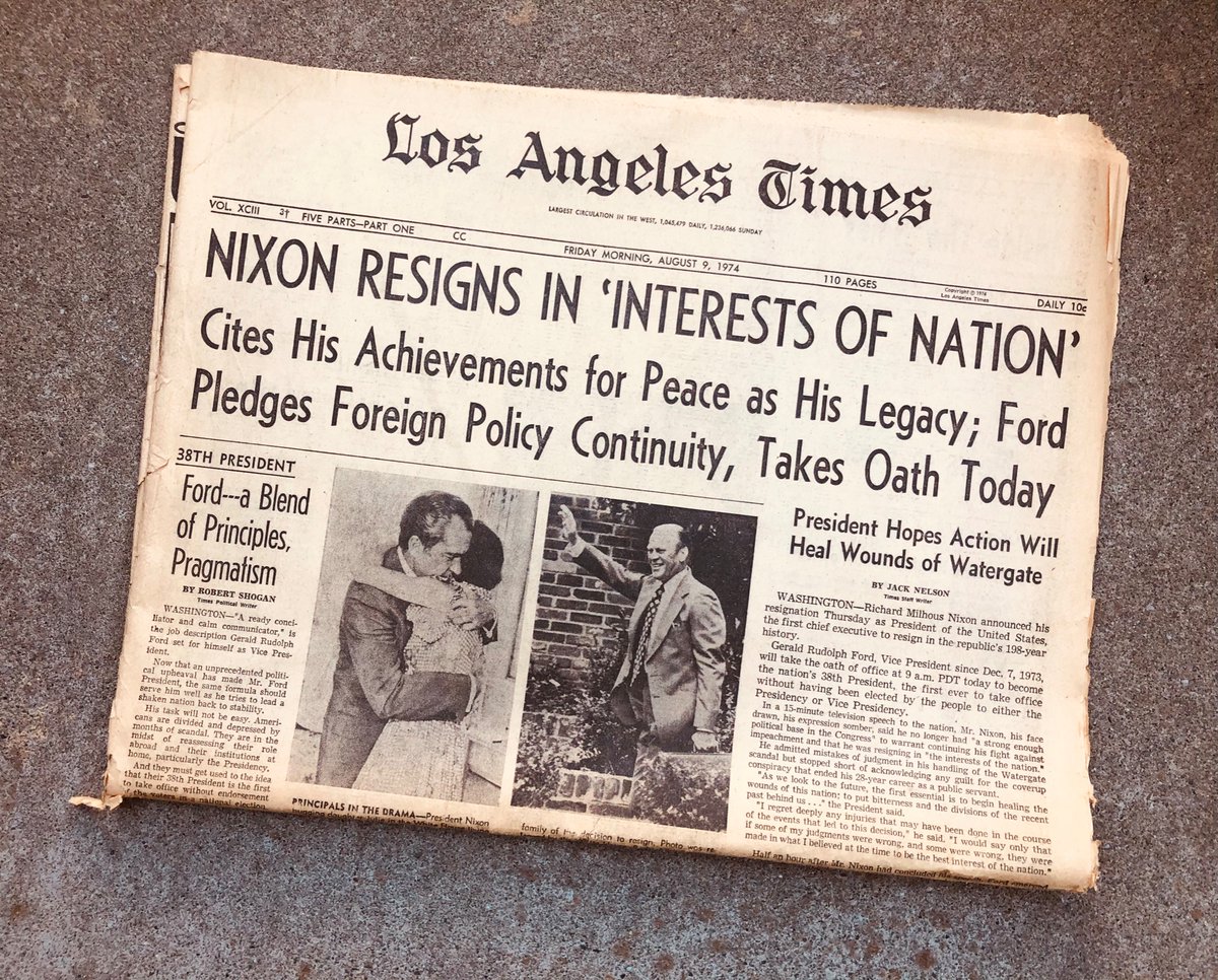 3dueces's tweet photo. To think Nixon had more selflessness... https://t.co/GmouRHTXk8