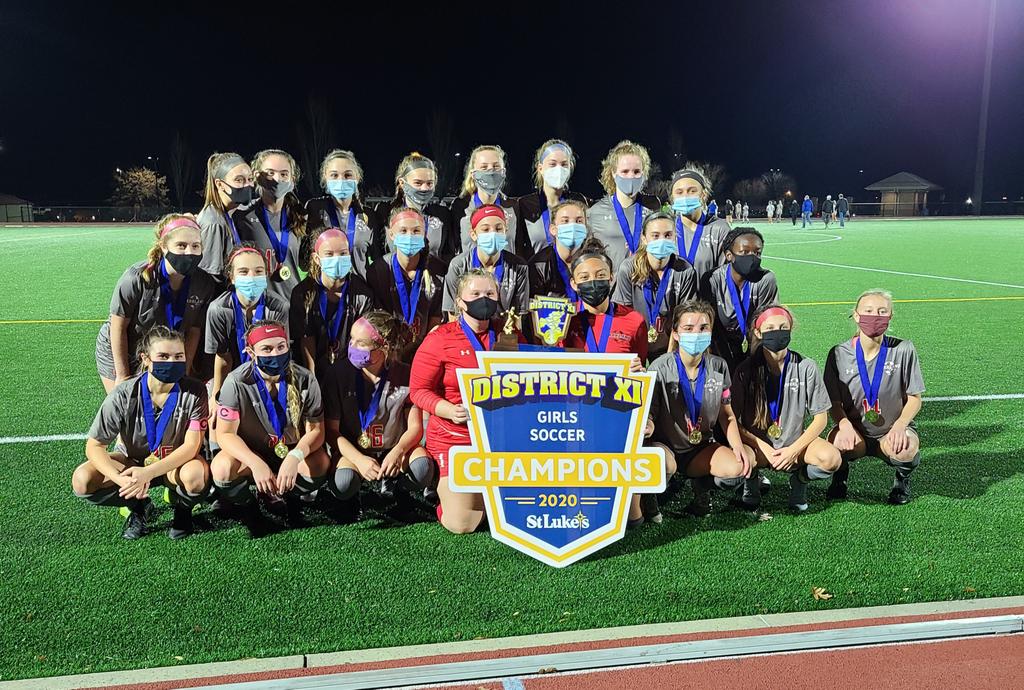 District Champs! 2-0 win over Nazareth.
Congratulations Girls and Coaches.