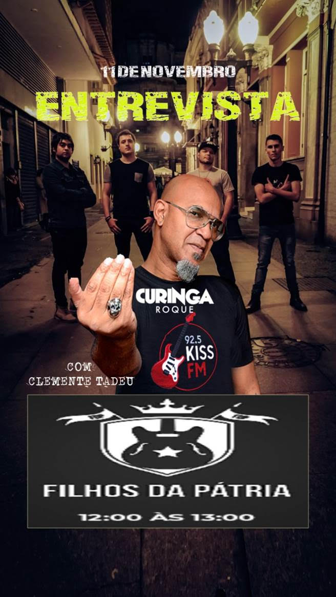 maquinaprofanaf's tweet photo. Curinga Roque: Banda concede entrevista nesta quarta-feira ao programa “Filhos da Pátria” na Kiss FM de São Paulo
Inscreva-se No Blog ,Compartilhe. Apoie o Underground Seu Apoio é muito Importante👇🤘🔥https://t.co/EQTBn1w5DY
#CuringaRoque #Entrevista #FilhosdaPátria #kissfm https://t.co/pxfjhEOHRI