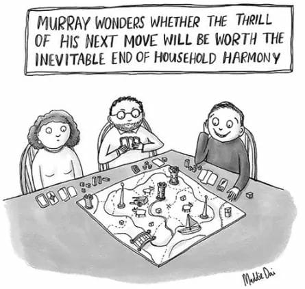 NTFGstore's tweet photo. Murray is a thoughtful man. #boardgames #BoardgameProblems https://t.co/wu6sSqoxhL