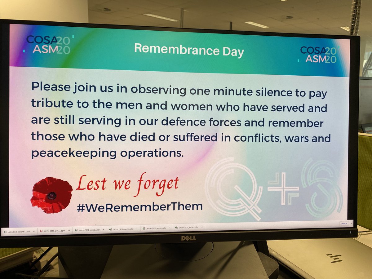 buckley72's tweet photo. Taking a moment to remember #cosa20 https://t.co/JQfAojSVZY