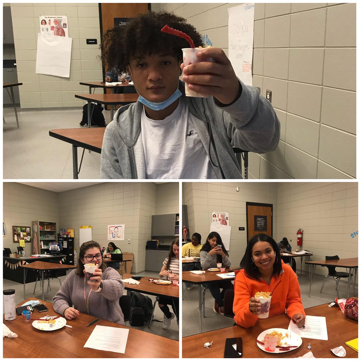 RDAndersonatc's tweet photo. Mrs. Knight's class did a "Taste My Skin" lab.... https://t.co/cVWPGq3Lqz