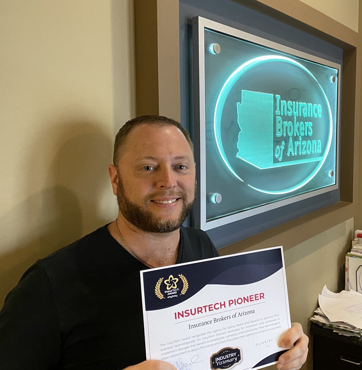 epaypolicy's tweet image. Congratulations to the 2020 #InsurTechAward runner-ups! @PortalInsurance, @InsBrokersofAZ, and @Elmsure_ins 👏 

Listen in on tomorrow's episode of The Insurance Guys Podcast for the grand winner reveal! 🤫  bit.ly/36iOHet