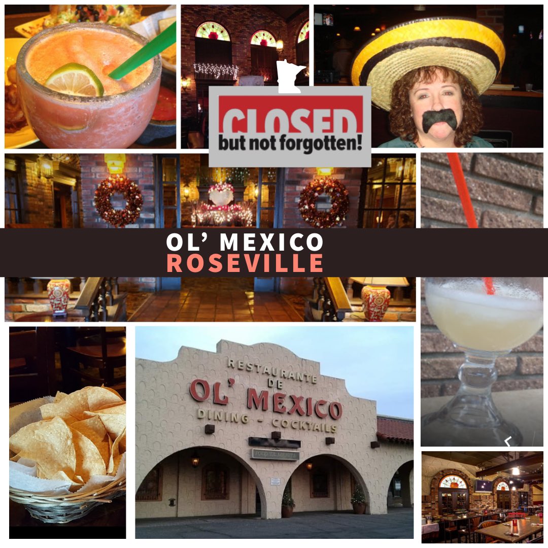 ClosedNotForgot's tweet photo. Even with 41 Years in the community Ol’ Mexico in Roseville calls it after a rough year.  This family run restaurant will be missed by the community #closednotforgotten #mpls #saveourrestaurants #minneapolis #closedbutnotforgotten #closedbutnotforgottenminnesota #twincities https://t.co/Csc5Bqn9Pu