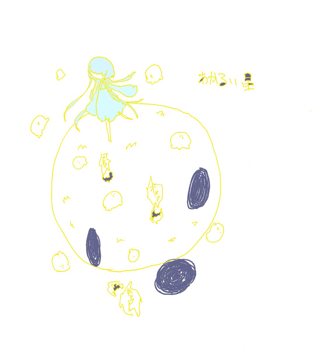 huu2603's tweet photo. @HSPTV480
あかるい星 ▼
ふわり、ふわり。
ピカピカとあかるい星。足をつければ浮き上がる。トンタタ足音は宇宙に吸い込まれて、誰も彼もがふわふわり。
時折聞こえる何かの悲鳴。
真っ暗穴のシュガースポット。
ふわふわ足元にご注意を。穴に落ちれば浮き上がれません。
#DRF_First
#DRFC_洄游 https://t.co/m4cF7smX0e