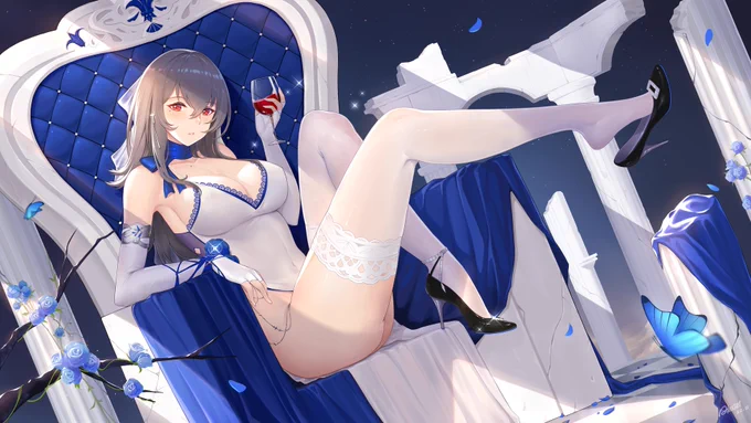 指揮官、ご自重を
遅刻ですが描かせていただいておりました。
3周年おめでとうございます!
#アズールレーン  #アズレン3周年   @azurlane_staff 