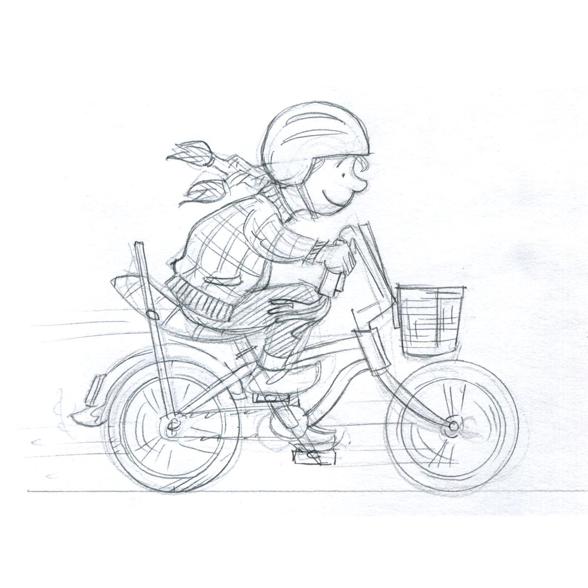 MDeSantisDraws's tweet photo. Bikes! #sketch #kidlit #kidlitart #illustration https://t.co/Oyfjs4qp0l