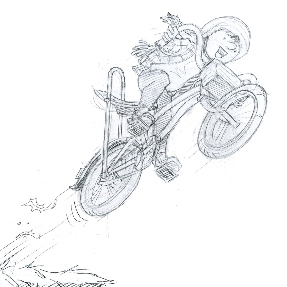 MDeSantisDraws's tweet photo. Bikes! #sketch #kidlit #kidlitart #illustration https://t.co/Oyfjs4qp0l