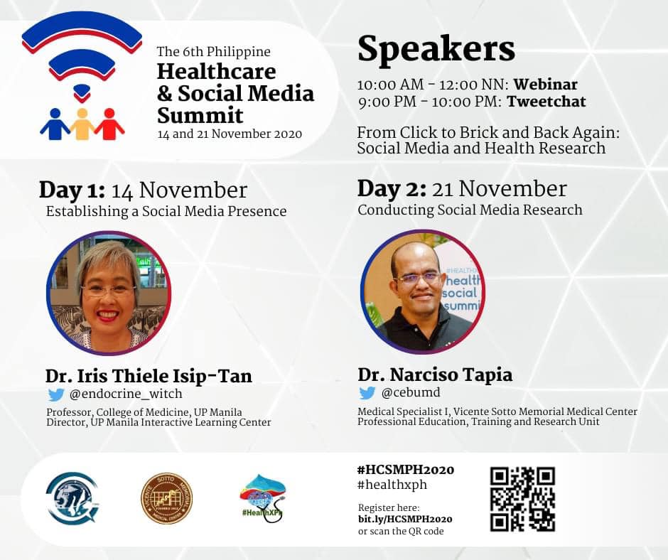 endocrine_witch's tweet photo. We couldn't let 2020 pass by without #hcsmph! It's our 6th for #HealthXPH and the first in webinar/tweetchat format. See you! https://t.co/10QhBnFQhP