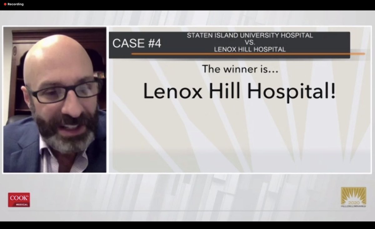 LenoxVascular's tweet photo. Great presentations by all the fellows/residents @cookvascular Fellow Luminaries competition! And nice work by our PGY-3 Sam Lee and PGY-5 Gautam Anand moving on to the second round! #MedTwitter @FutureVascSurgn https://t.co/aMZ3kI2ZXd
