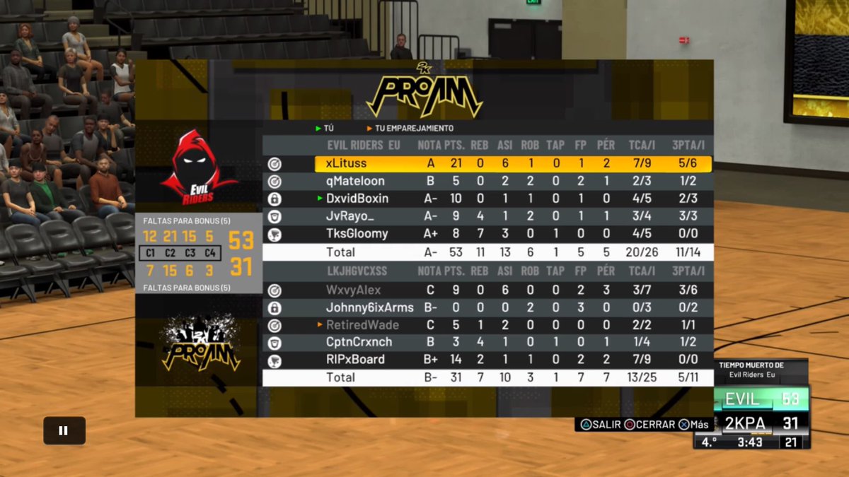 EvilRidersEU's tweet photo. @bgaleagues regular season (1-0) against @WeKnoVenoms. https://t.co/Osh1ZaUs0Z