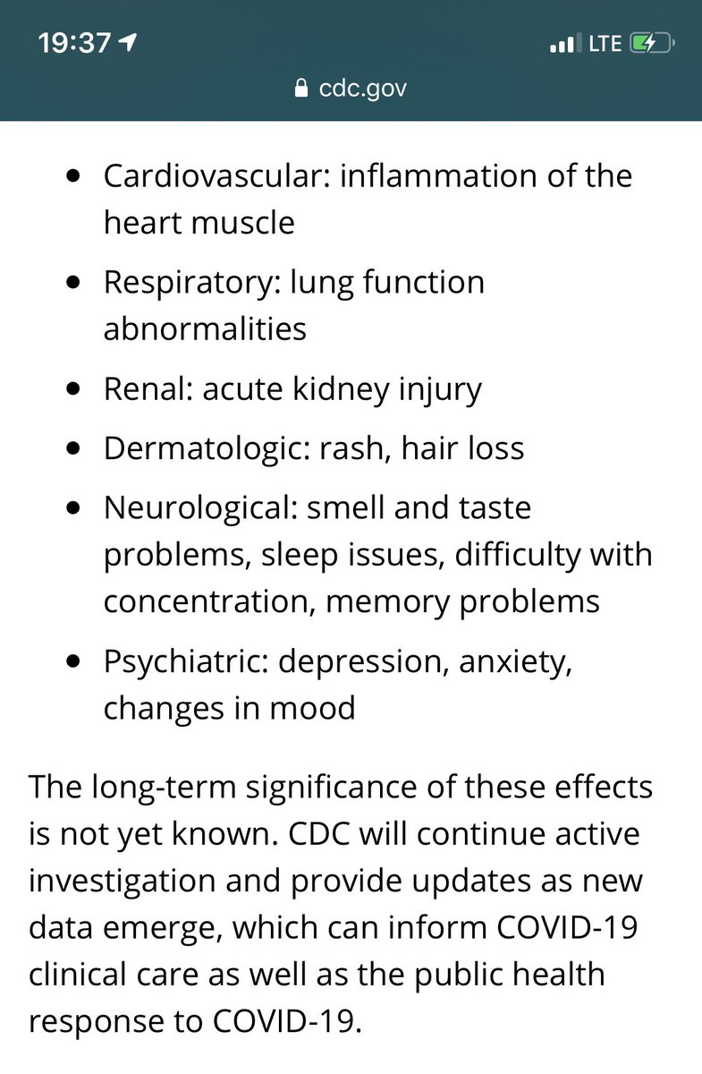 RodrigueBrianne's tweet photo. Friendly reminder that we don’t even know possible long term effects of contracting Covid. If you think it only seriously affects the elderly. Educate yourself rather than attend Halloween parties :) https://t.co/m0xt4Swf5B