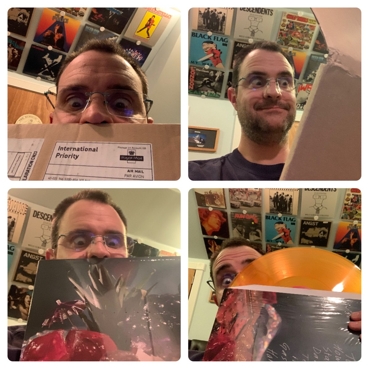 No_Traps_Band's tweet photo. The @bitchfalcon has landed! Can not wait to immerse myself in the first spin of this initial LP, “Staring at Clocks,” from a monster of a band I’ve been cheering on for what seems like ages. #InMyEars
https://t.co/ZararoZRtz https://t.co/xROw7oHCpF