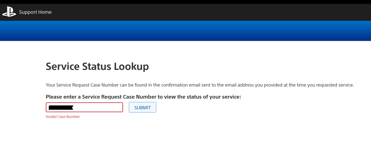 dentudave's tweet photo. @AskPlayStation What do I have to do to get my PS4 fixed?  I've tried filing a ticket online, your system says my case number is invalid.  I've tried messaging you here, you haven't replied to either of my messages. https://t.co/M39cKxHq9d