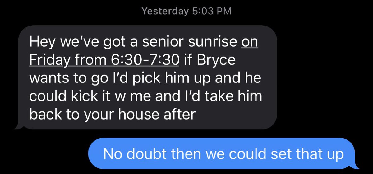 Coach3johnson's tweet photo. It’s more than a team... it’s family when it comes to @grassfield_hs boys basketball. Got this text from one of our senior captains out of the blue. Made my day and Bryce can’t wait. Good ball players, better men! #leaders #investedoverinterested https://t.co/a7zY6ZYcRc