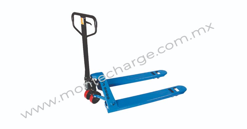 MonteChargeMX's tweet photo. EN STOCK: Pallet Truck 5500 lbs Single Poly

Capacidad de carga: 5,500 lbs
Largo de horquillas: 48″
Ancho de cada horquilla: 27″
Peso del patín: 84 Kg
Tipo de rueda: Poy
Rodada: Tandem

Puntos estratégicos para fácil lubricación.

Compra en línea --> https://t.co/VmEnPrmZ5i https://t.co/tXFk2orG2b