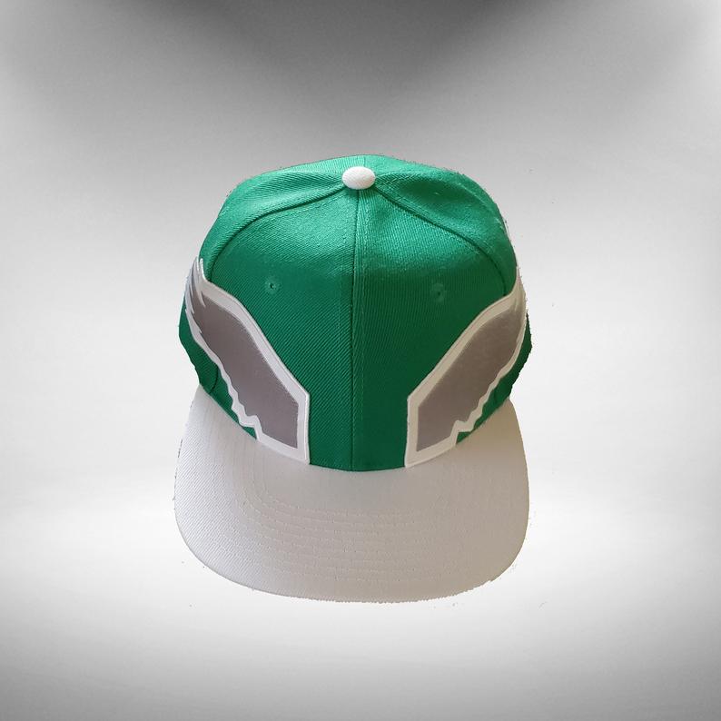 Eagles Kelly Green Helmet Snapback Hat 