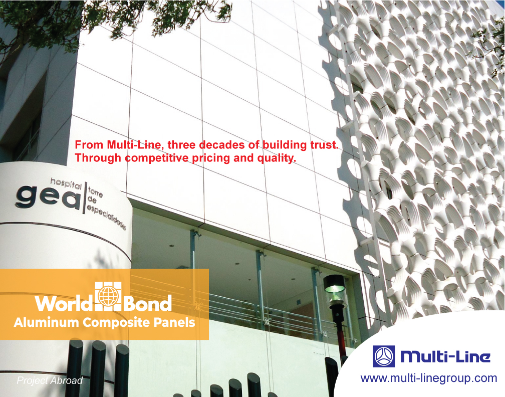 MultiLineQC's tweet photo. WORLDBOND
Aluminum Composite Panels
#MultiLine
#MultiLineStructuresCorp
#AluminumCompositePanel
#ACP
#WorldBond
#Walls
#Ceiling
#HighQuality
#ColorOptions
#Design
#CompetitivePrice https://t.co/qoRjZGdOZZ