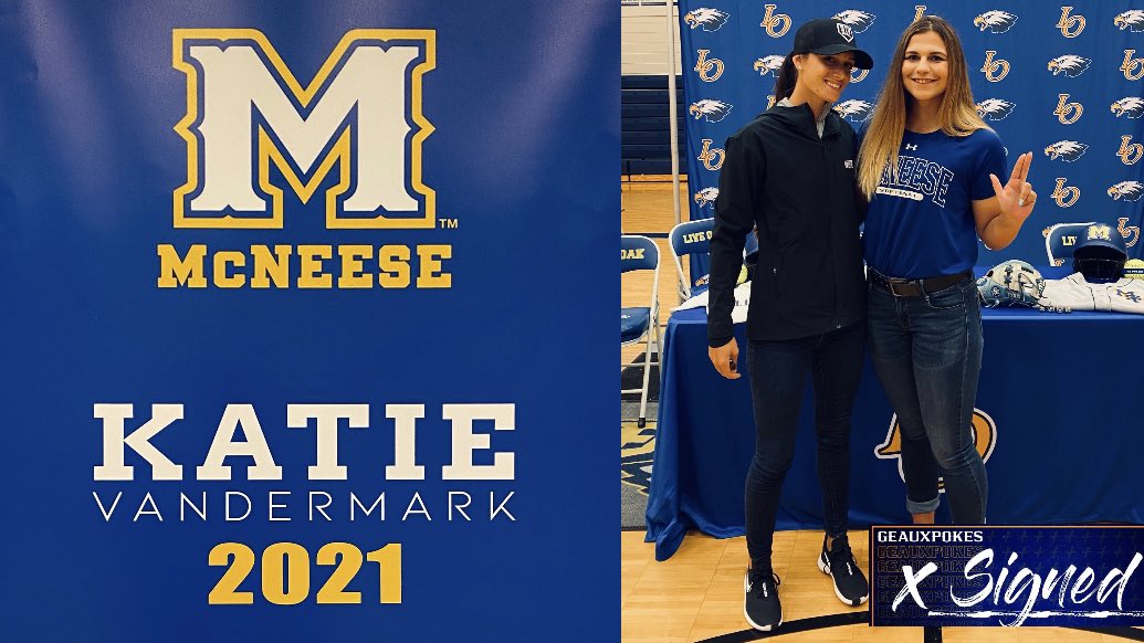 d1vision_sb's tweet photo. 💙SIGNING DAY McNEESE STATE💛

So happy I got to be a part of your future!!!! Katie is going to kill it at McNEESE STATE UNIVERSITY!

#RealTimeRecruit | #D1WorkEthic | #D1Talent | #D1Tools | #D1Commit | #McNeeseState | #NCAA | #RealTimeRecruit | #D1VISON https://t.co/oGoRY0NrL0