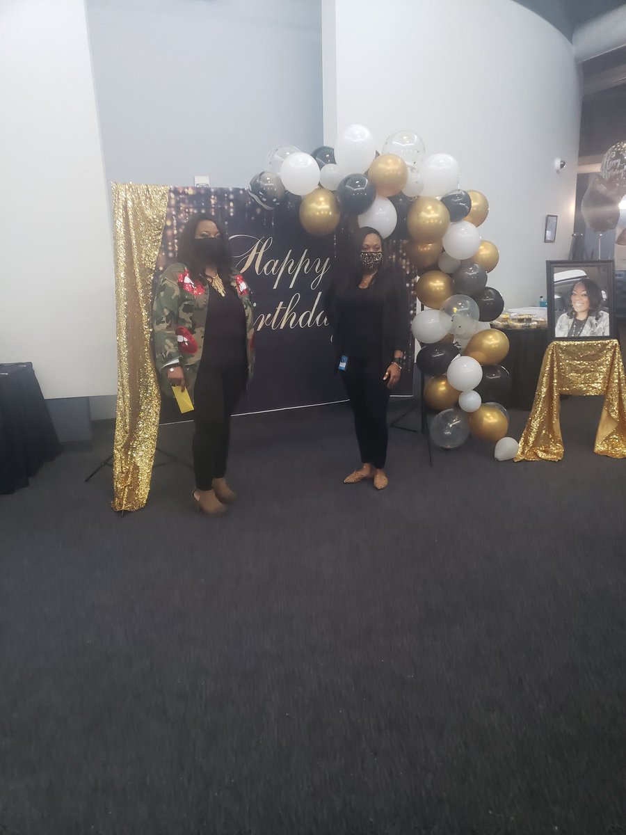 The Big Boss Lady and her Bossladies..Who Run the World??..<a href="/AshleyS_BRCC/">AshleySterlingRogers</a>  birthday celebration was definitely a success.. <a href="/Team__Thompson/">erica thompson</a> <a href="/iam_shells02/">Shelley Broussard</a> <a href="/Lartigue_Lane/">Tiffanie Lartigue</a>
‼️#Mrs.RogersNeighborhood #BirthdayCelebration 🎁🎊🎊🎈