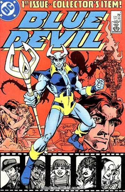 MEarthprime's tweet photo. #SwampThing #ComicBook bio: #BlueDevil
A stuntman & special effects genius #DanielCassidy, who after an encounter with the demon #Nebiros, found himself stuck in the very exo-suit he created for a movie called The Blue Devil. He would later find himself turned into a real demon. https://t.co/HuIMvC7Lh3