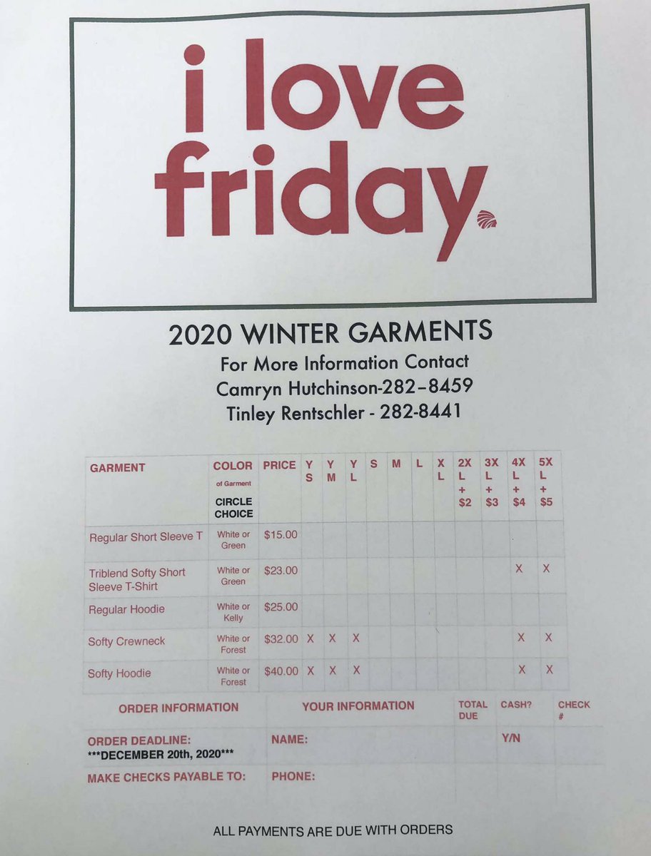 Camryn Hutchinson and Tinley Rentschler are selling Redmen apparel to raise money for their Star Event which raises awareness for breast cancer!!! Go check it out and support them!!!