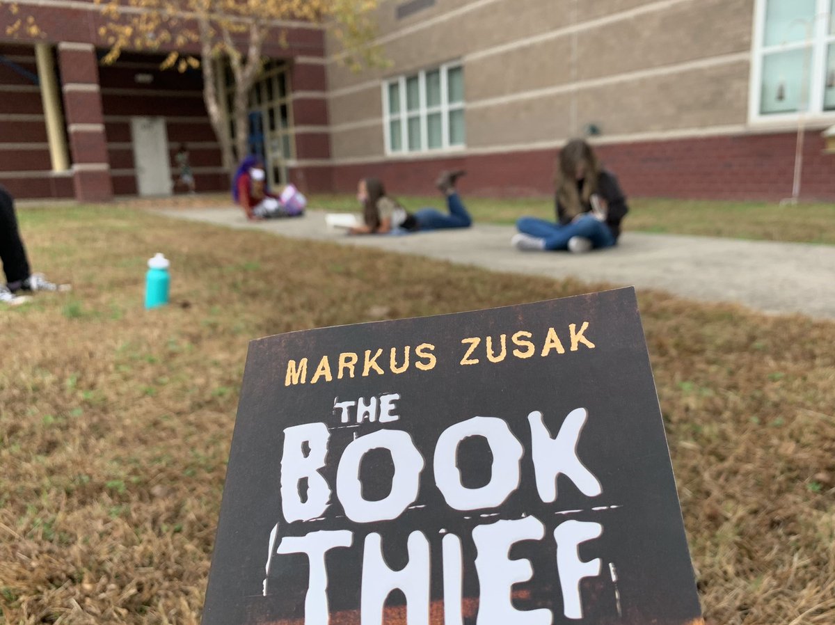 What a nice day for fresh air and reading!