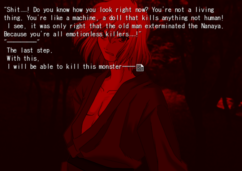 code_col's tweet photo. #TsukiCode okay so that confirms it I guess. the question though be why he kept Shiki alive https://t.co/Z1QPiUzwMA