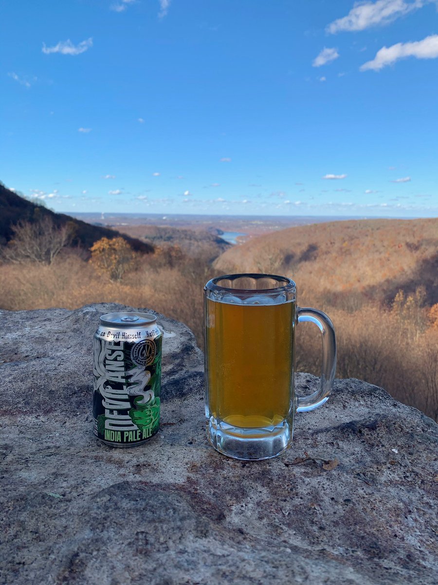 Appalachianbrew's tweet photo. Devil Anse IPA crafted by Greenbrier Valley Brewing Company.

Named after the infamous Devil Anse Hatfield, patriarch of the Hatfield family that feuded with the McCoys of Kentucky. This beer carries a punch but is softened by notes of citrus. The brewer uses multiple hop https://t.co/ZYhuqB6wSp