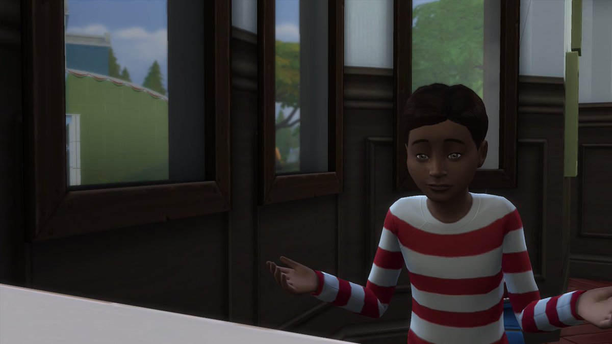 Du coup elle s'est mis en tête d'en faire un refuge pour enfants la fifolle. Elle a d'ailleurs déjà adopté un enfant, Louise.2/7