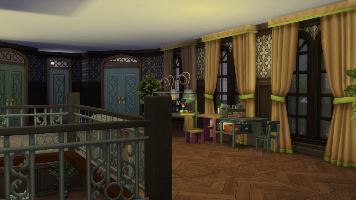 Du coup elle s'est mis en tête d'en faire un refuge pour enfants la fifolle. Elle a d'ailleurs déjà adopté un enfant, Louise.2/7