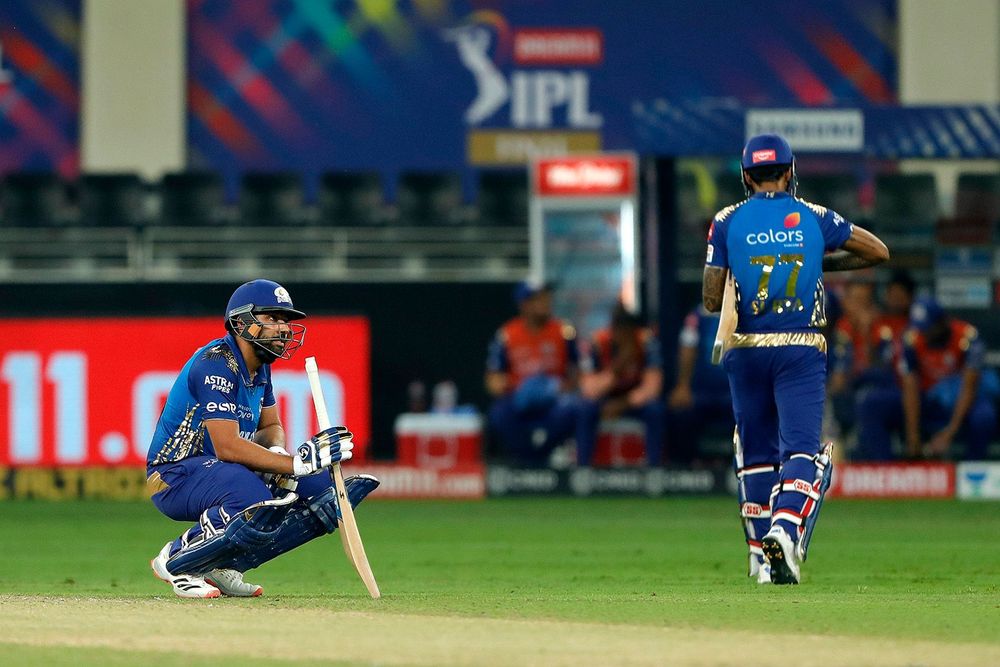 SuryaKumarFC's tweet photo. .@ImRo45: The kind of form Surya was in, it was for me to sacrifice my wicket. But he did it...

No one can play the kind of shots that he's played.

#OneFamily #MumbaiIndians #Dream11IPLFinal #MIvDC #MIChampion5 #Believe🖐🏼 
#SuryakumarYadav https://t.co/P1CdB6CeSe