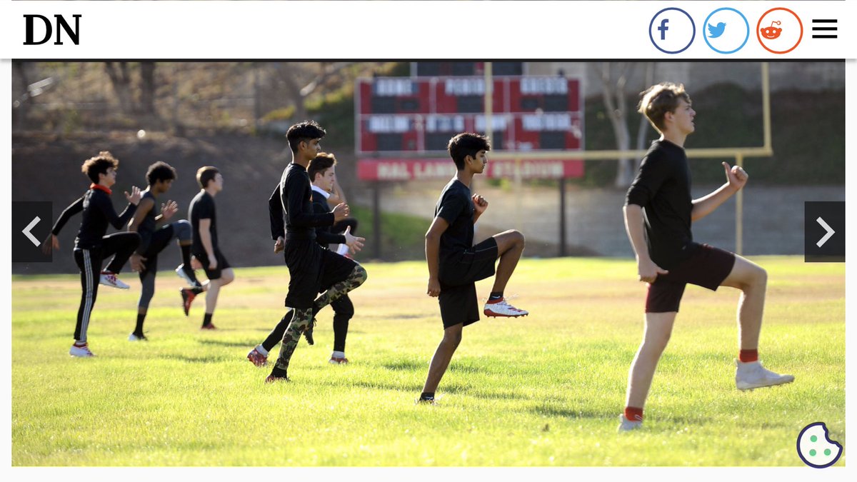 tafthsfootball's tweet photo. Thank you to Fox LA TV, KLCS TV, LA Times, LA Daily News, &amp; Univision LA for covering us as the first team in LAUSD to return to campus.  Superintendent Beutner observed our plan and held a press conference on the practice field.  Videos are articles at https://t.co/g3hgFAh7jq https://t.co/0PTrg3GT50