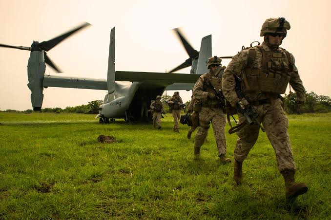 Forty eight hours to election day three U.S Marines VSP- Osprey landed in Accra's airport in Ghana, with 300 U.S Marines. Their task was to move into Nigeria and evacuate foreigners when violence erupts. Yes they were that confident on what the CIA predicted.